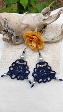 Blue night crochet - doll, shaped