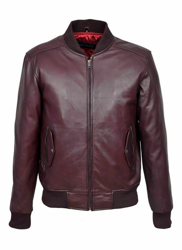 Bomber uomo pelle agnello - uomo, di
