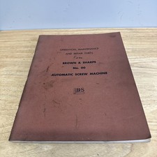 Marrone -Sharpe 00 e manuale