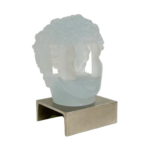 Scultura vetro daum - in, pate