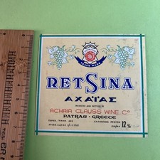 RETSINA AXAIAE ACHAIA CLAUSS