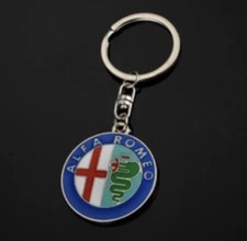 PORTACHIAVI LOGO ALFA ROMEO 147 159 156 MITO GIULIETTA GT STELVIO GIULIA