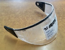 VISIERA CASCO GREX G03V ONE TRASPARENTE OMOLOGATA GANCIO LATERALE NERO