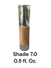 URBAN DECAY Fondotinta Liquido Pelle Nuda Paralume 7.0 Viaggio 0,5 fl. oz nuovo