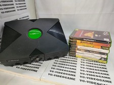 XBOX , PRIMO MODELLO, + 8 GIOCHI, USATA