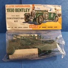 KIT Auto BENTLEY 4 1/2 LITRE 1930 - Airfix #1344 - 1:32 -anni '50 - VINTAGE RARO