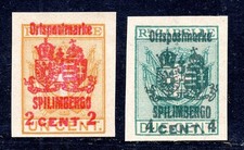 AUSTRIA POSTA MILITARE ITALIA FRANCOBOLLI DI CONSEGNA 1918 SPLIMBERGO II,IV IMPECCABILI (05853