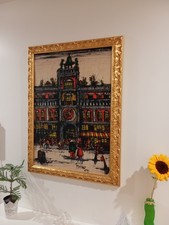 Gennaro Picinni (Bari 1933)-  Olio Su Tavola 1960, Amsterdam, Cm 55x70 