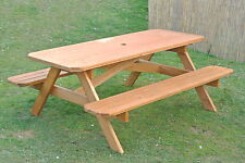 TAVOLO DA GIARDINO MOD. HOLIDAY CURVE  PICNIC 8+2POSTI