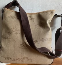 Borsa donna a tracolla La Martina, col beige/marrone, Canvas, ottime condizioni