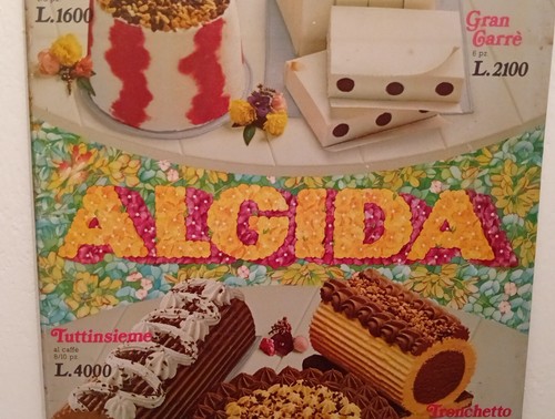 Targa latta gelati - latta,