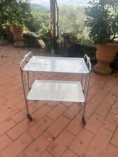 ? CARRELLO PORTAVIVANDE Pieghevole Da Servizio Food Vintage Anni ‘70 Design