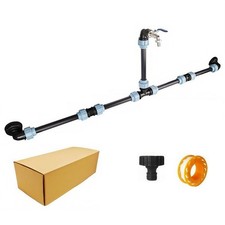 Elevated Outdoor IBC Tank with