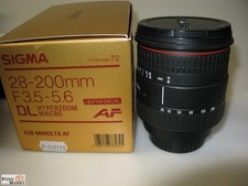 Obiettivo zoom sigma - obiettivo,