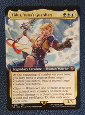 Tidus, Yuna's Guardian EXTENDED ART 0187 - Final Fantasy Commander - MTG ENG NM