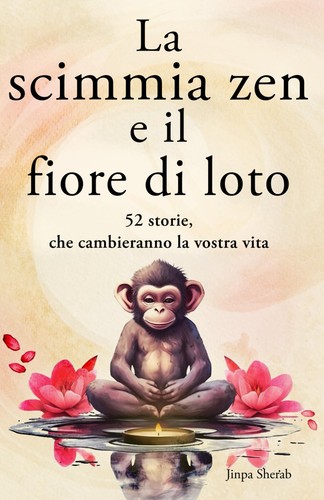 Scimmia zen fiore di - zen, e