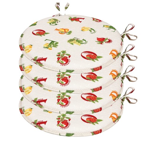 Set cuscini sedia rotondi - set,