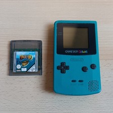 Console NINTENDO GAMEBOY COLOR TURCHESE In Ottime Condizioni + Gioco Originale 