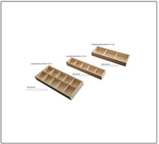 3 scatole portaoggetti