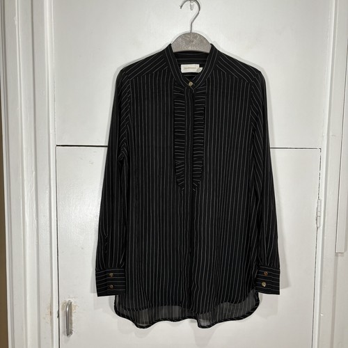 Zimmermann blusa camicia nera