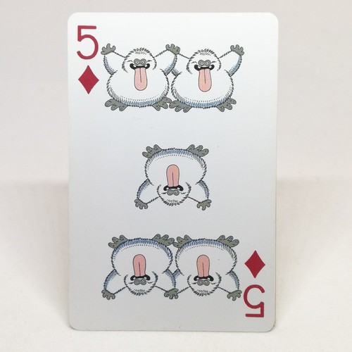 Carta gioco yeti dia - da,
