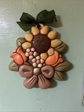 Thun Formella Maxi , Country  Vintage Con Girasole Tulipani Margherite Fiocco