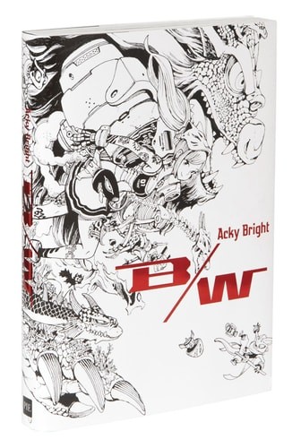 Acky bright - b/w,, bright,
