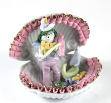 Clown in Conchiglia Vintage
