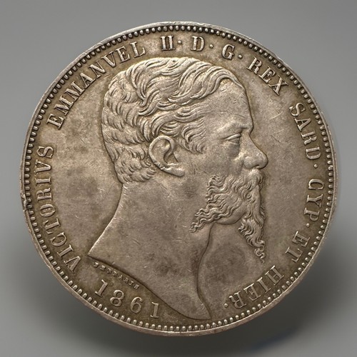 Lire 1861 torino regno - 1861,