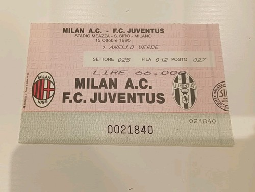 Biglietto ticket partita - biglietto,