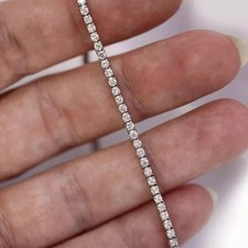 Bracciale tennis tondo con