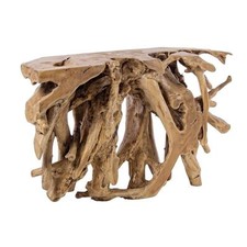 CONSOLLE IN RADICI DI TEAK ORIGINALI PEZZI UNICI TAVOLO TAVOLI TAVOLINI
