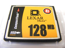 128MB Compact Flash Card 8x