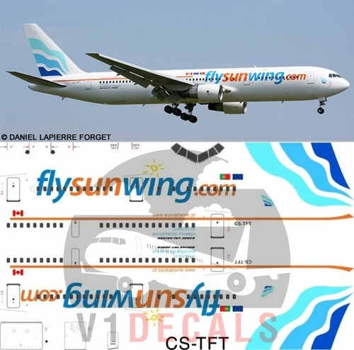 Decals boeing 767 - v1, 767-300