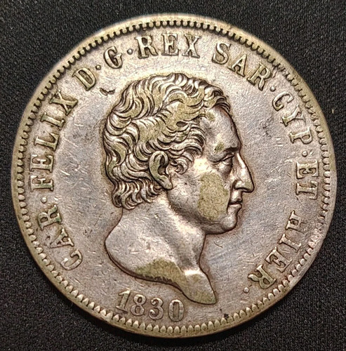 Lire 1830 genova carlo - 5,