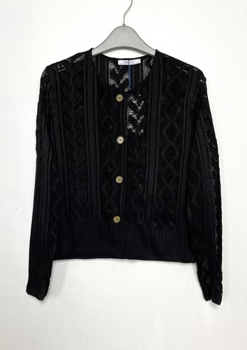 Cardigan maglia pizzo - cardigan, di