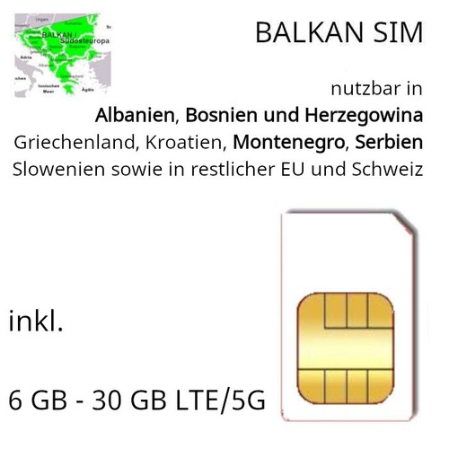 Sim balcani 6 - e, gb