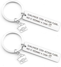 Regali San Valentino Per Lui Regali Per Lei Portachiavi Coppia 2 Pezzi Portachia