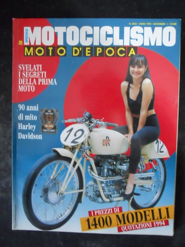 Motociclismo moto epoca - motociclismo, d'epoca
