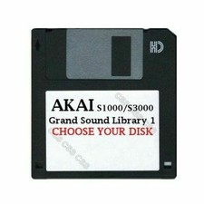 Akai s1000 s3000 floppy - akai,
