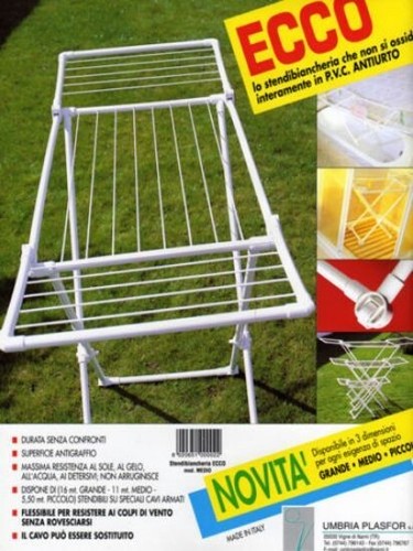Stendibiancheria stendino pvc - stendino,