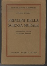 Principi della scienza - , morale