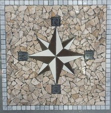 Rosone mosaico antica - rosone,