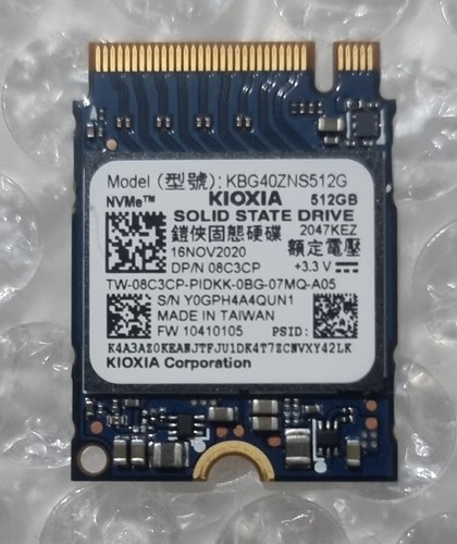 Toshiba kioxia 512 nvme - toshiba,