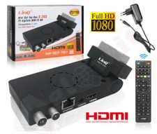Tv Box Digitale Terrestre DVB-T2 HDMI SCART MINI decoder presa  MEDIA PLAYER USB