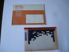 ALFA ROMEO CATALOGO  RICAMBI