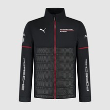 Giacca Porsche Motorsport PUMA Team Le Mans Hybrid Full Zip Nera Ufficiale