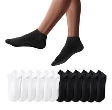 1st American Calzini Corti Sportivi da Uomo Traspirante 100% Cotone - Fantasmino