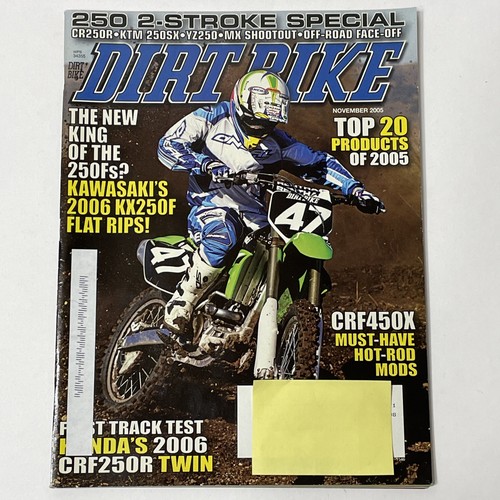 Dirt bike magazine november - dirt,