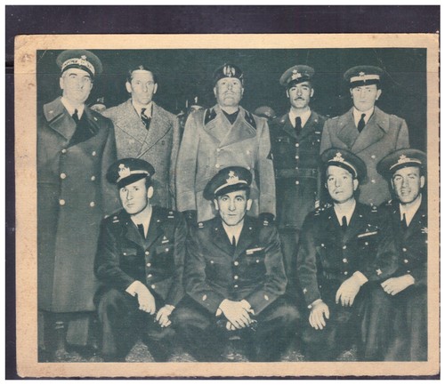 Cartolina militare roma duce - militare,